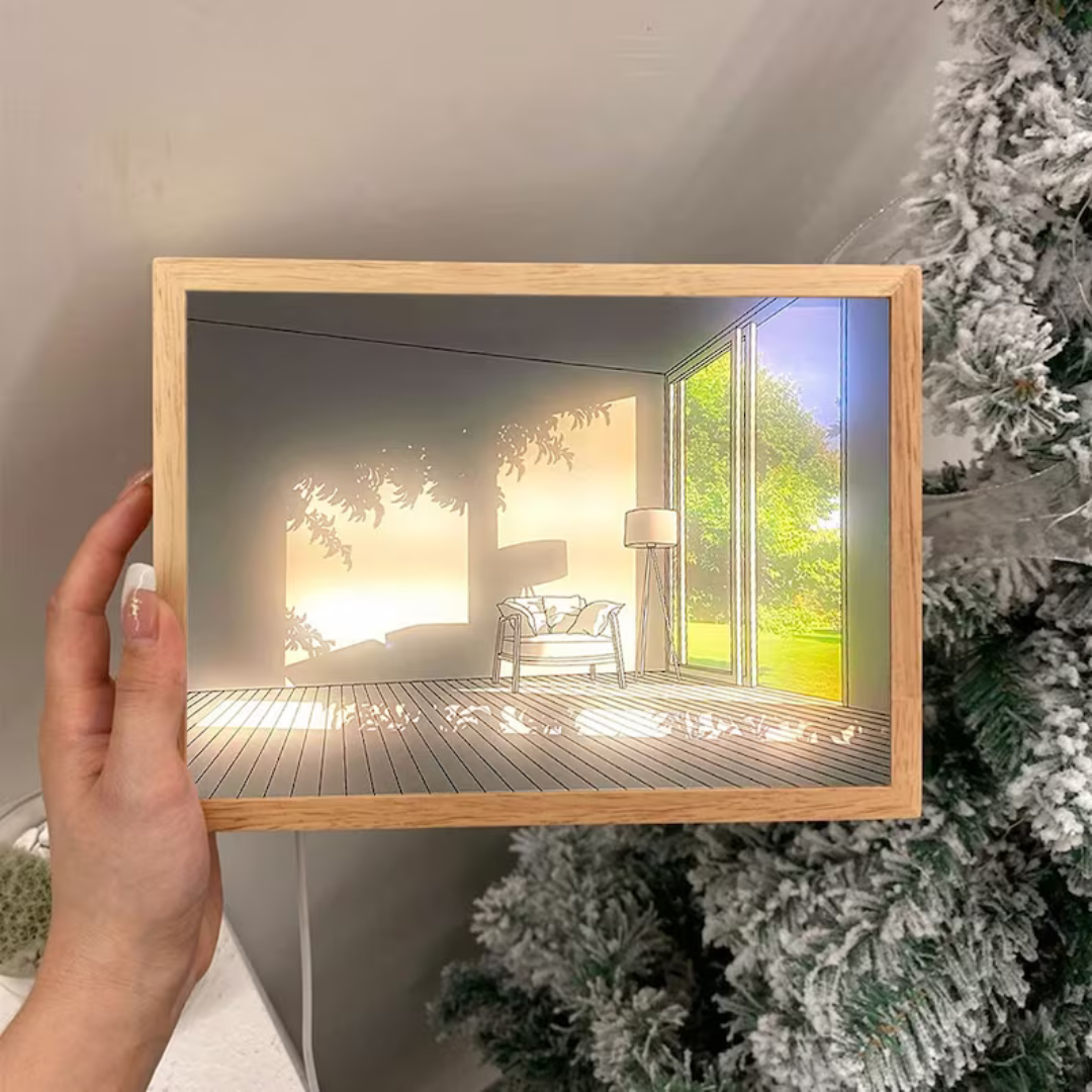 Light up framed deals pictures