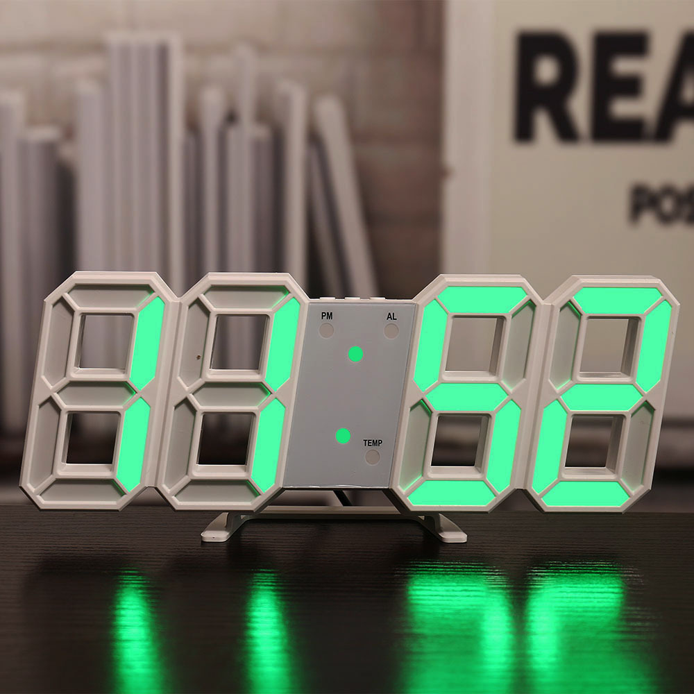 LED Digital Wall Alarm Clock