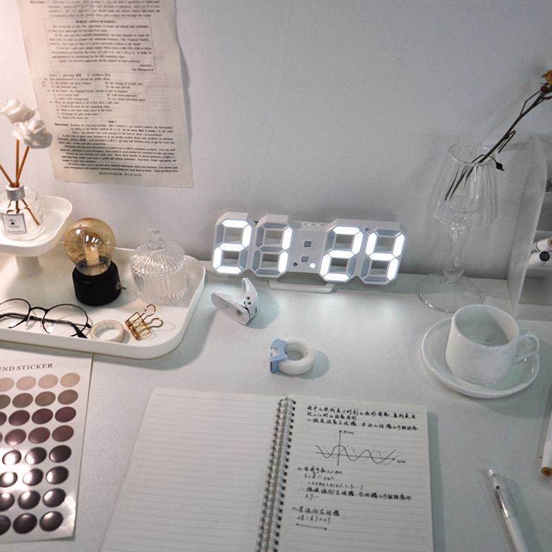LED Digital Wall Alarm Clock